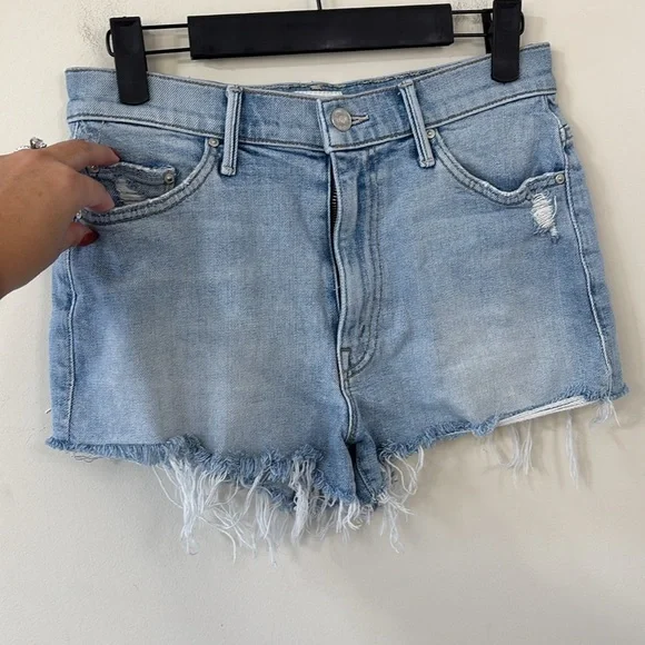 Mother x Miranda Kerr Easy Does It Cut Off Short Thanks for Everything Size 26 - Picture 4 of 11